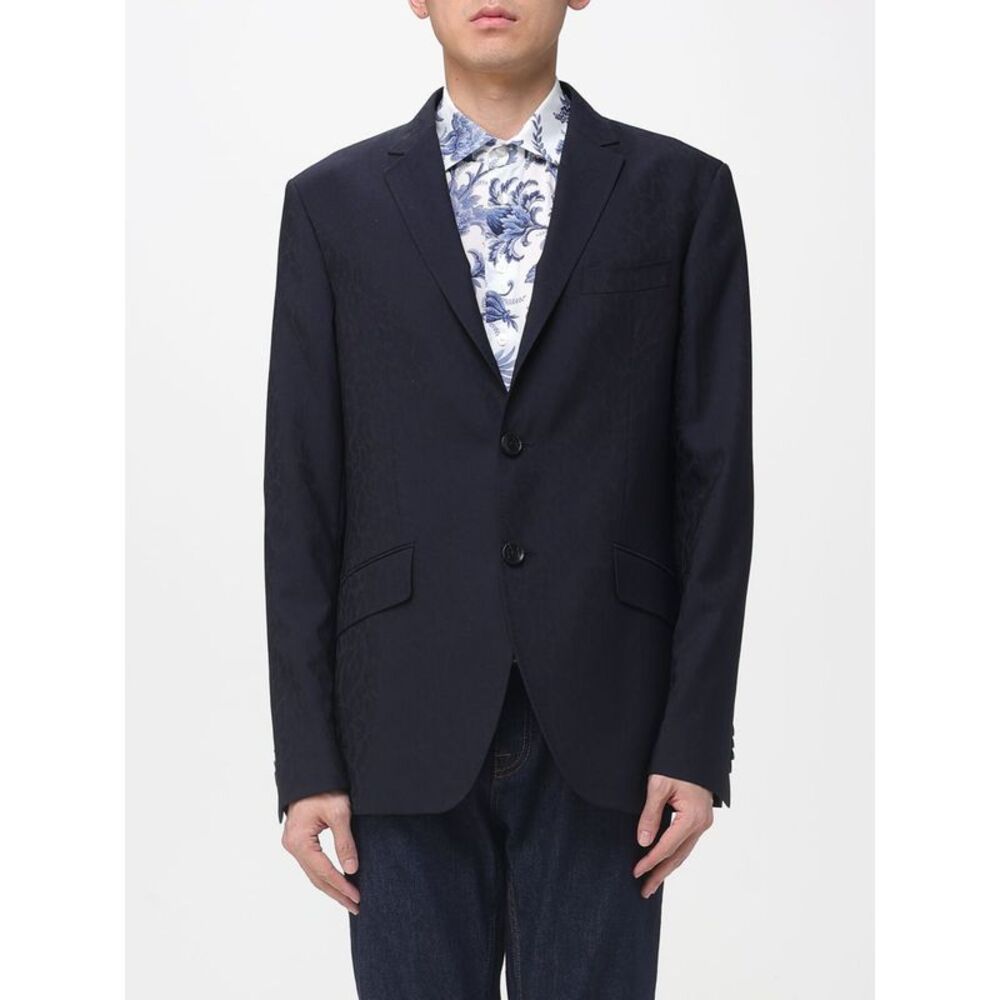 Etro Jacket Men Blue